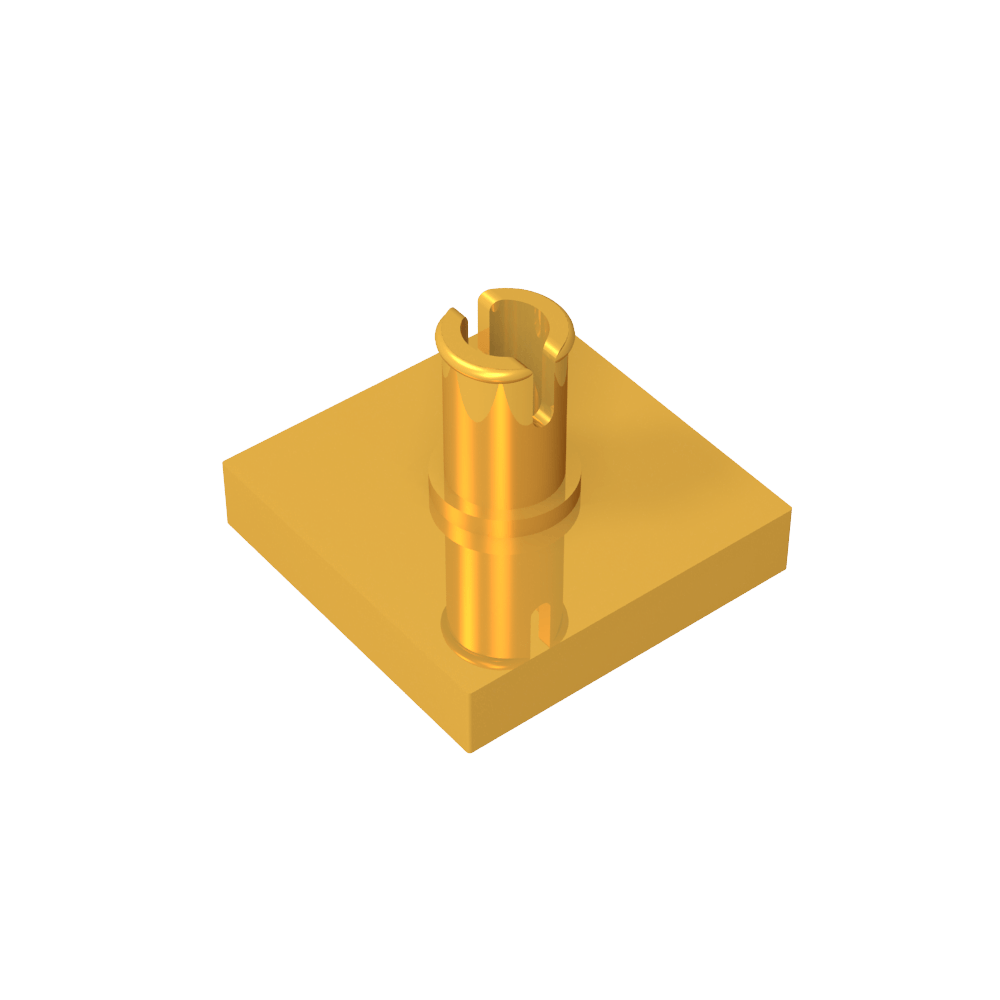 Tile Special 2 x 2 with Pin-MyGobricks