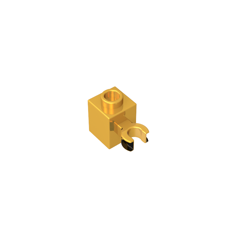 1x1 horizontal clamping brick with connection