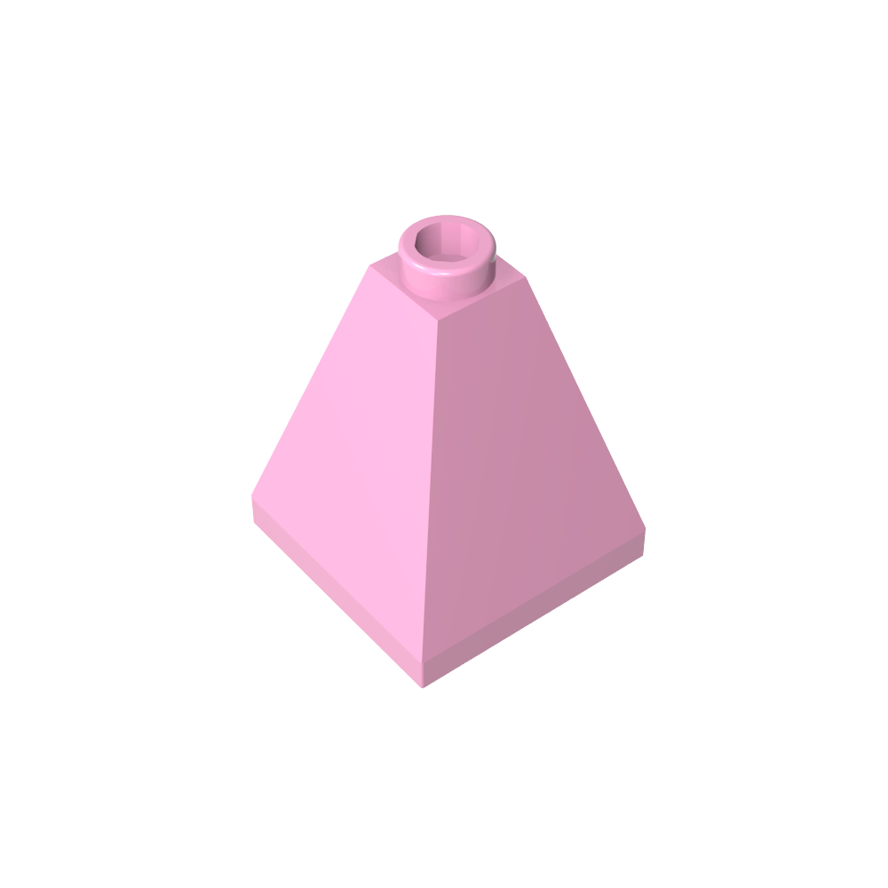 Slope 75° 2 x 2 x 2 Quadruple Convex-MyGobricks