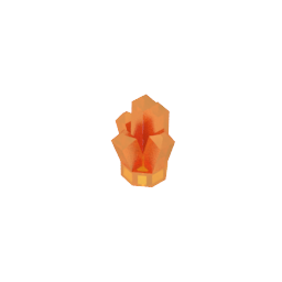 Rock 1 x 1 Crystal 5 Point-MyGobricks