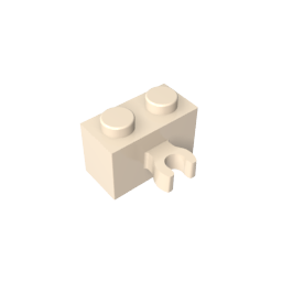 Brick Special 1 x 2 with Vertical Clip [Thick U Clip]