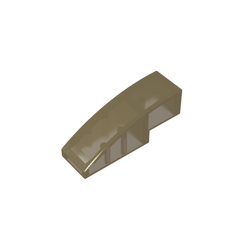 3x1 curved slope brick