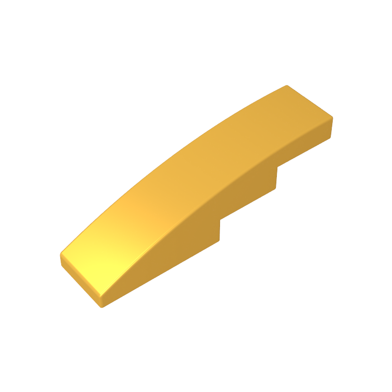 1x4 curved brick