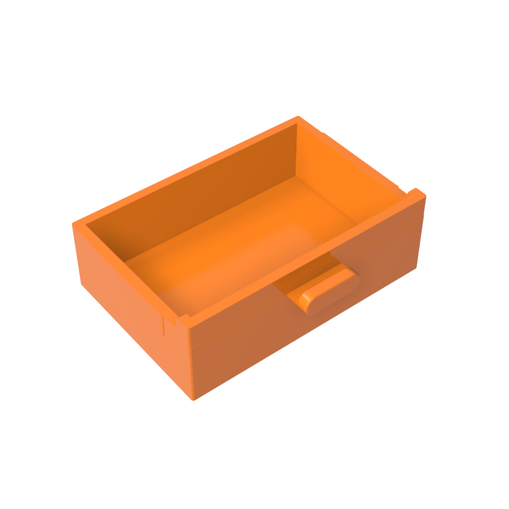 Cupboard 2 x 3 Drawer-MyGobricks