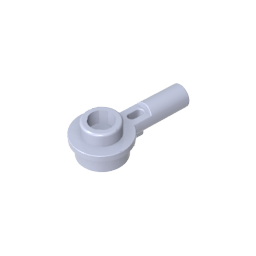 Plate Round 1 x 1 with Hollow Stud and Horizontal Bar 1L-MyGobricks