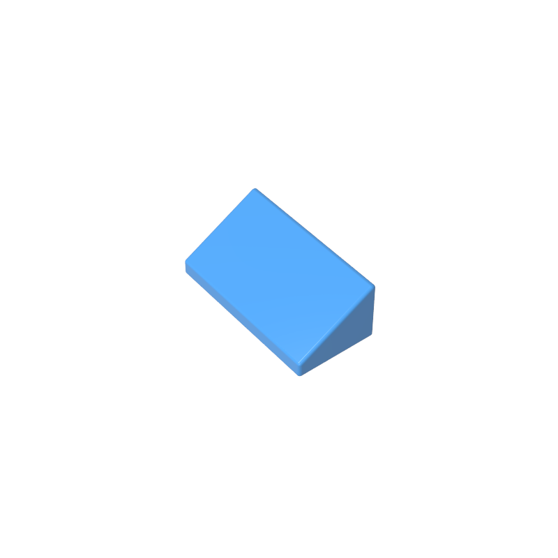 1x2x2/3 30° slope tiles