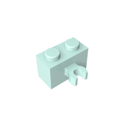 Brick Special 1 x 2 with Vertical Clip [Thick U Clip]