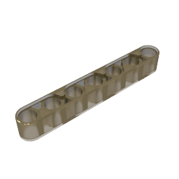 1x7 Arm with hole (thick)