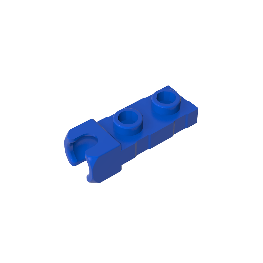 Plate Special 1 x 2 5.9mm End Cup-MyGobricks