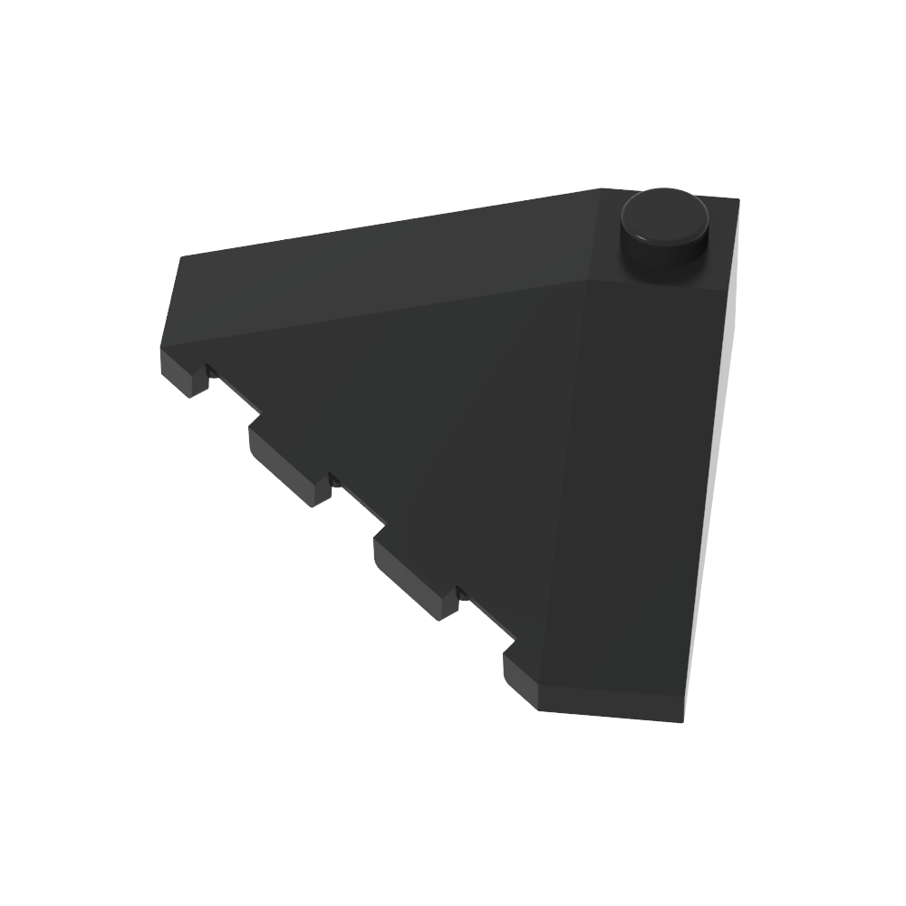 Wedge Sloped 18° 4 x 4 Corner-MyGobricks