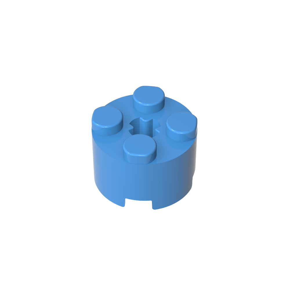 Brick Round 2 x 2 with Axle Hole