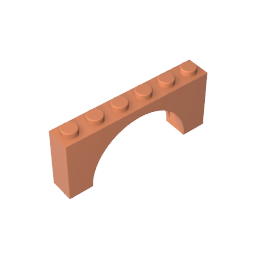 1x6x2 Arch Brick