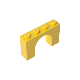 Brick Arch 1 x 4 x 2