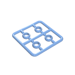 Gobricks Figure Ring 1 x 1