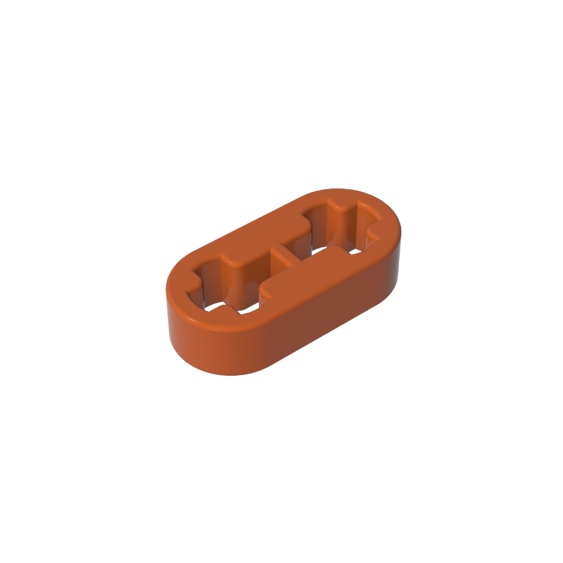 1x2 arm with shaft hole (thin)