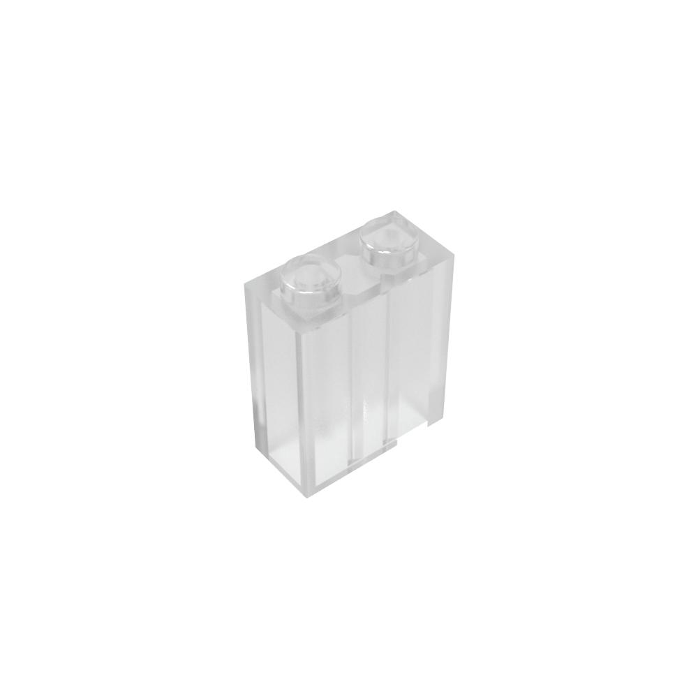 Brick 1 x 2 x 2 with Center Pin-MyGobricks