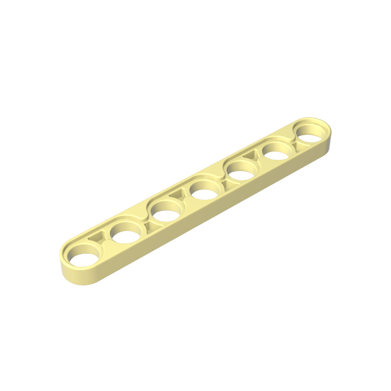 1x7 arm with hole (thin)