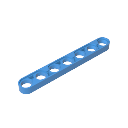 1x7 Arm with hole (thin)