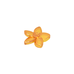 Friends Accessories Hair Decoration, Flower with Pointed Petals and Small Pin-MyGobricks