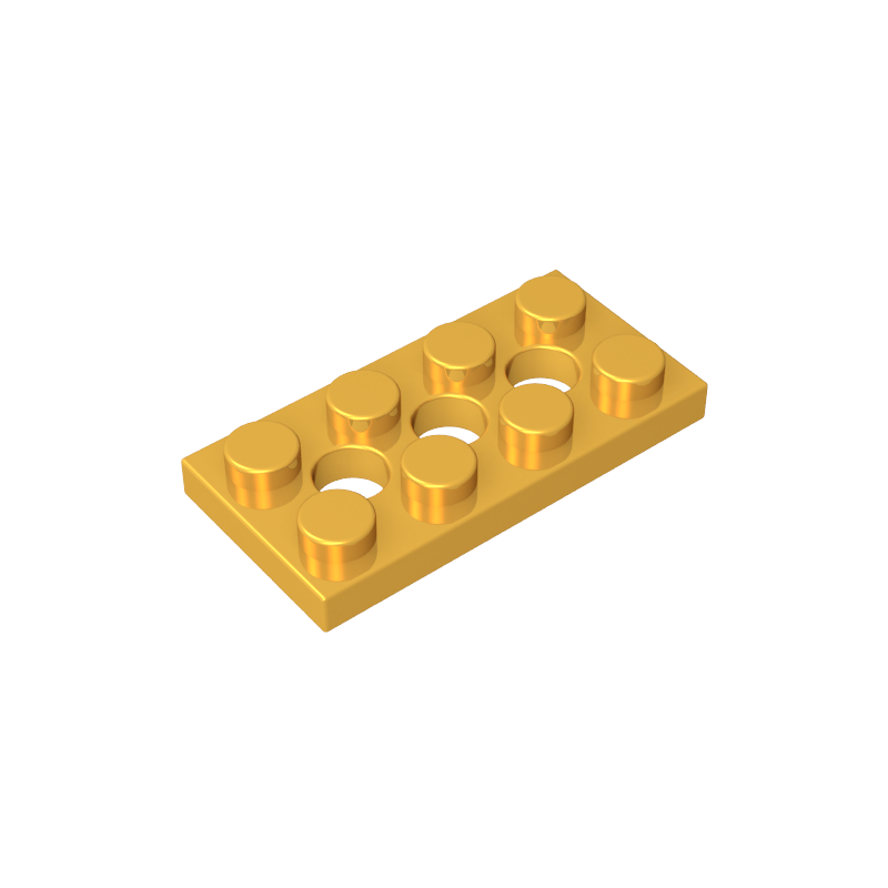 2x4 with 3-well plate