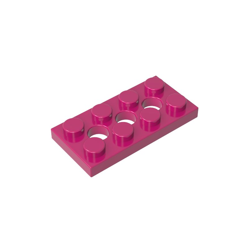 2x4 With 3-well Plate