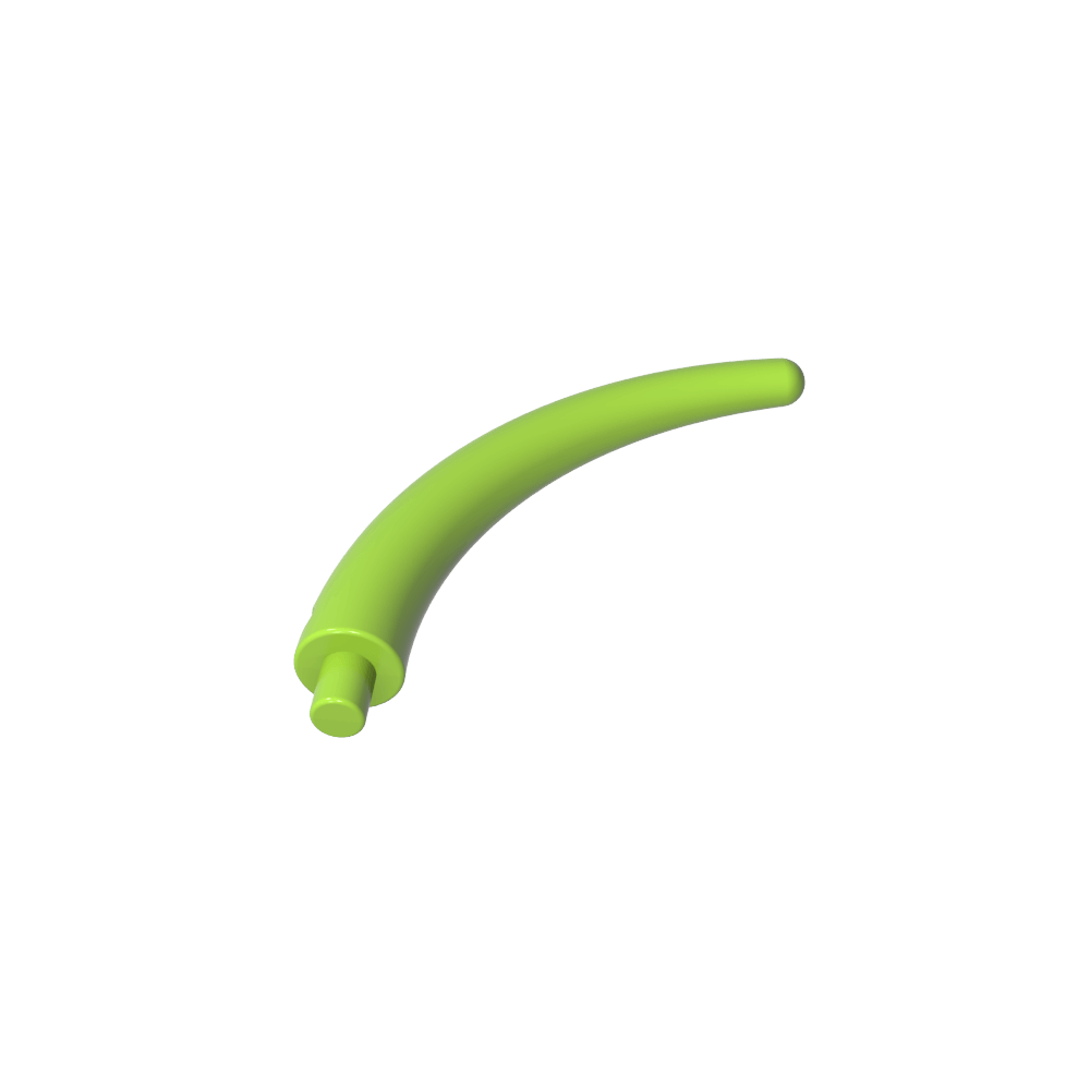 Animal Body Part / Plant, Tail / Claw / Horn / Branch / Tentacle, End Section-MyGobricks