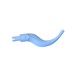 Plant / Animal Body Part, Tree / Branch / Tail / Appendage Bladed with Pin