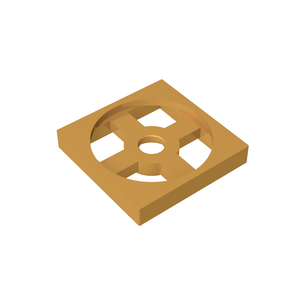 Turntable 2 x 2 Plate, Base-MyGobricks
