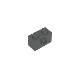 Brick Special 1 x 2 with 1 Center Stud on 1 Side