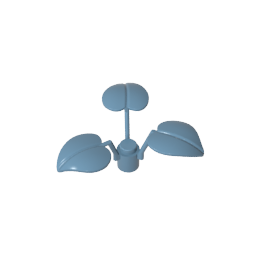 Plant, 1 x 1 x 2/3 - 3 Large Leaves