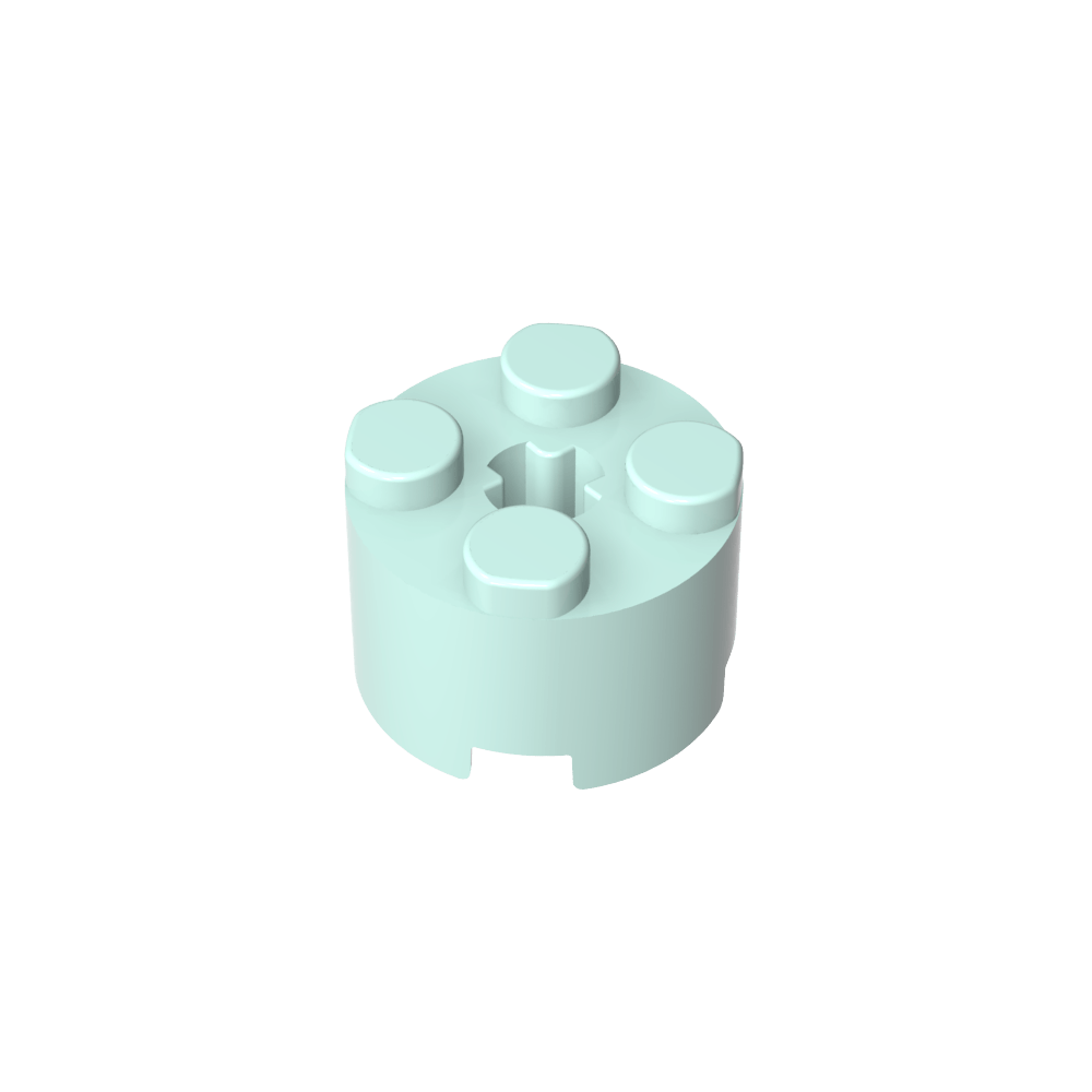 Brick Round 2 x 2 with Axle Hole