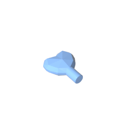 Rock - Heart Jewel with Shaft