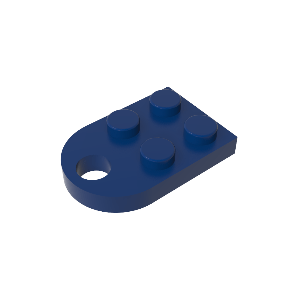 Plate Special 3 x 2 with Hole-MyGobricks