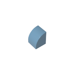 1x1x1 Cambered Bricks