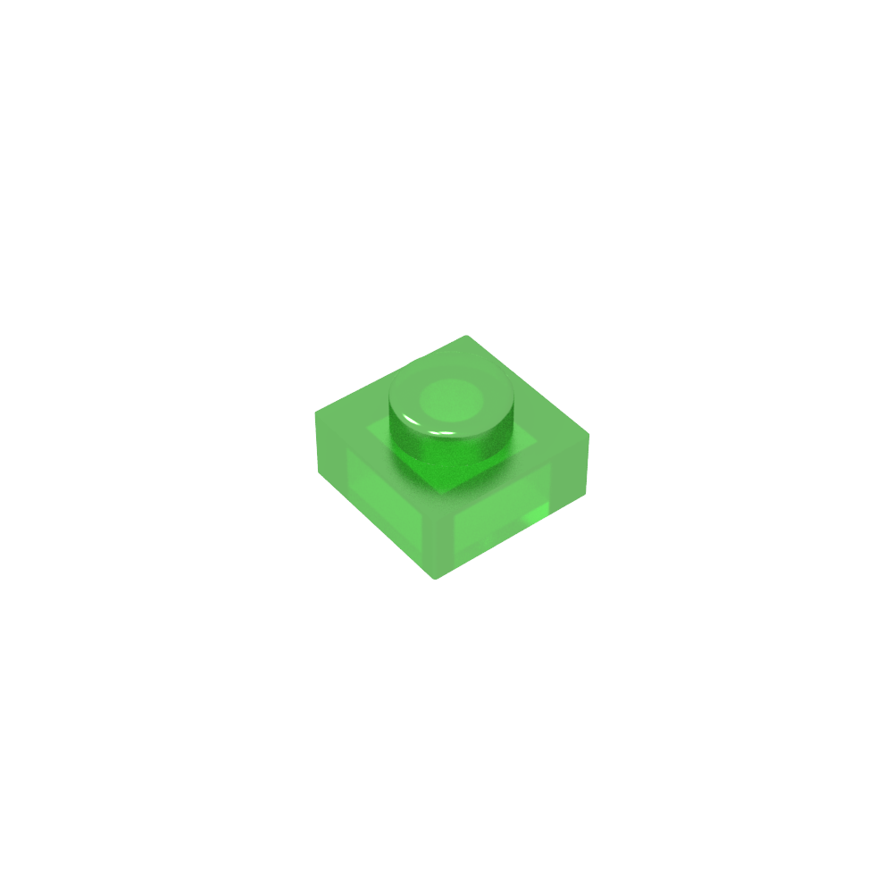 Plate 1 x 1-MyGobricks