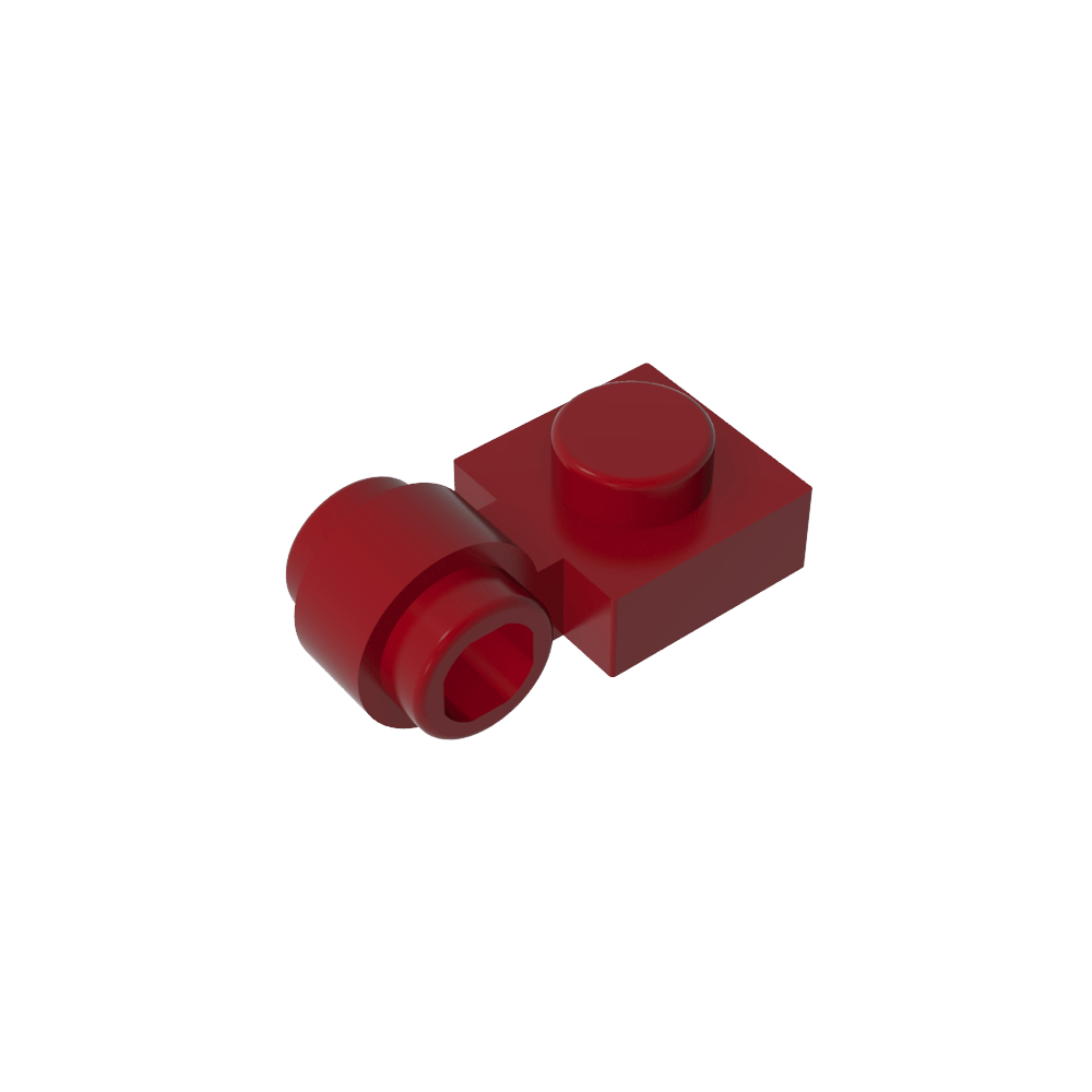 Plate Special 1 x 1 with Clip Light [Thick Ring]-MyGobricks