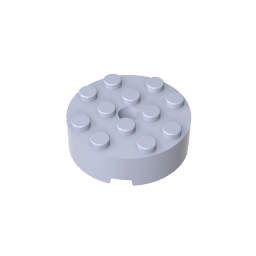 Brick Round 4 x 4 [Centre Hole]