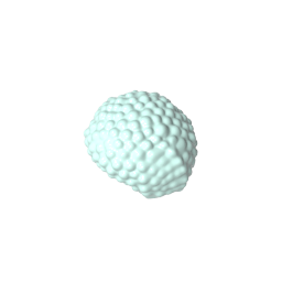 Gobricks Figure Hair Bubble Style (Afro)-MyGobricks