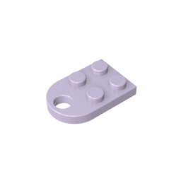 Plate Special 3 x 2 with Hole-MyGobricks