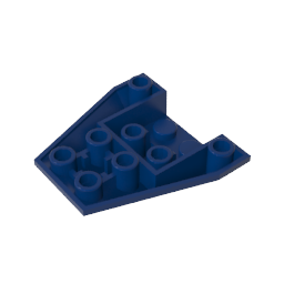 Wedge Sloped Inverted 4 x 4 Triple [4 Connections between Front Studs]-MyGobricks