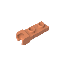 Plate Special 1 x 2 5.9mm End Cup-MyGobricks
