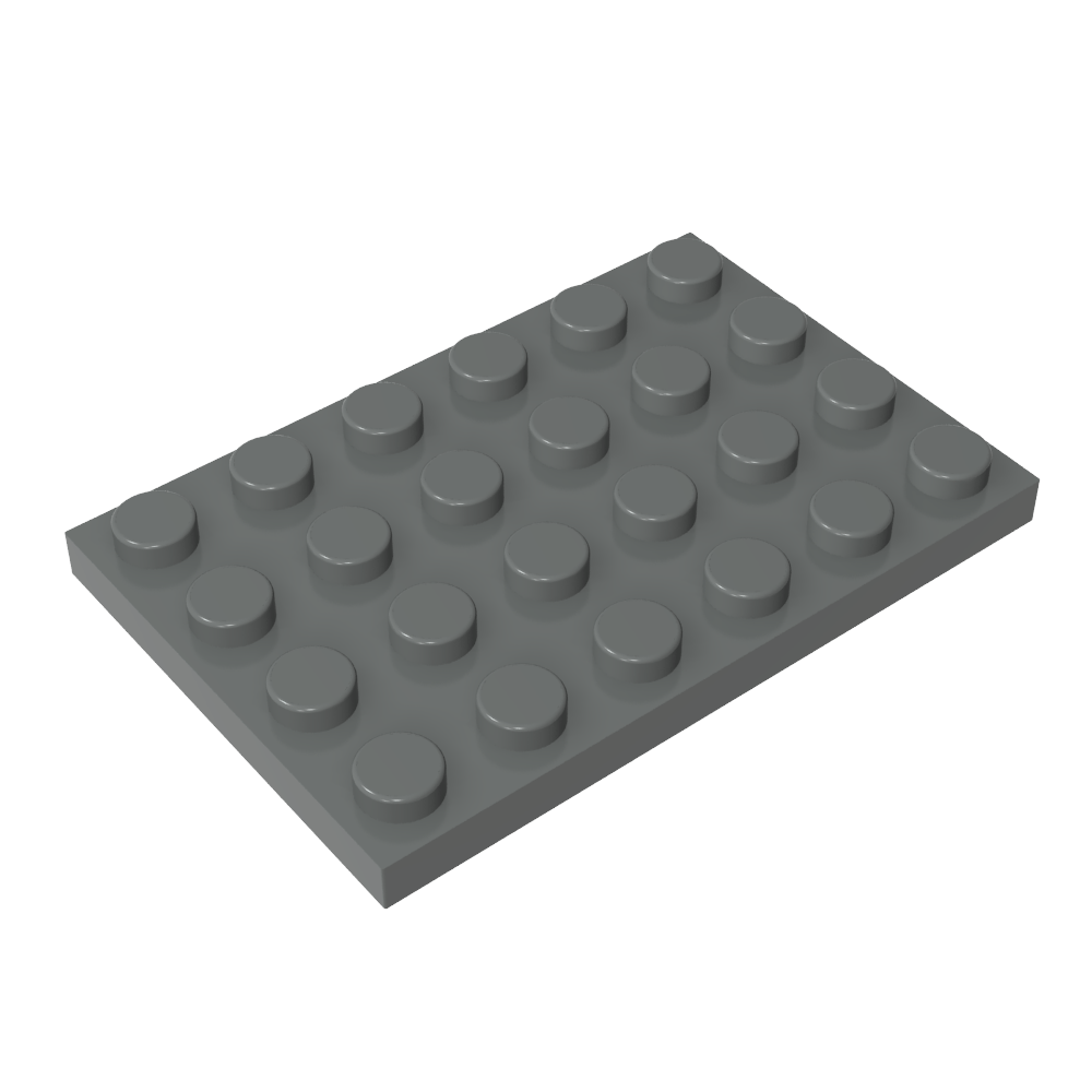 Plate 4 x 6-MyGobricks