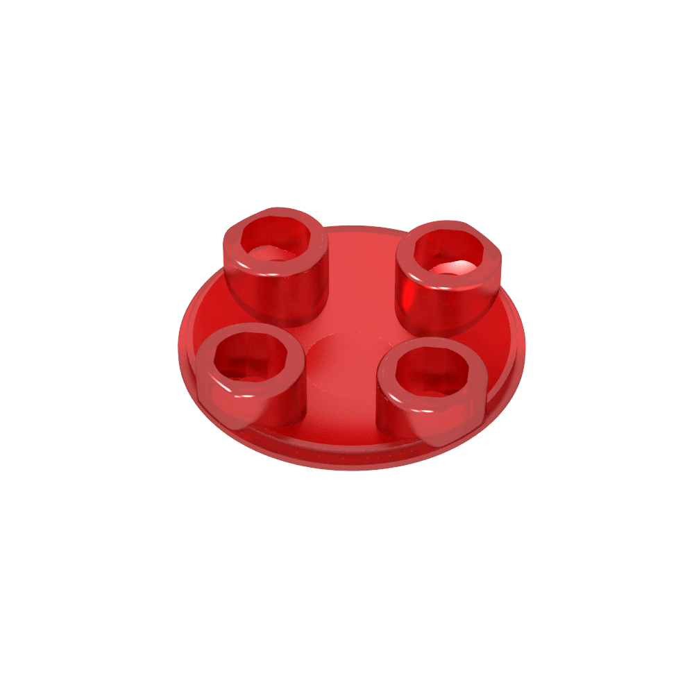 Plate Round 2 x 2 with Rounded Bottom [Boat Stud]