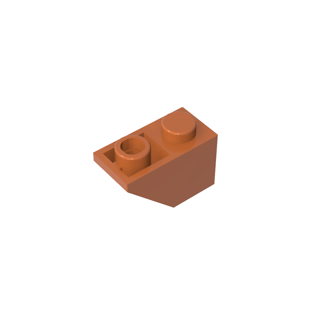 Slope Inverted 45° 2 x 1-MyGobricks