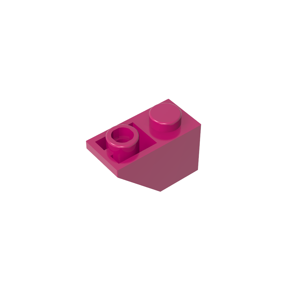 Slope Inverted 45° 2 x 1-MyGobricks