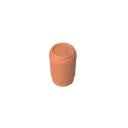 Equipment Cup with Take Out Lid [Plain]