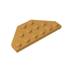 Wedge Plate 3 x 6 Cut Corners