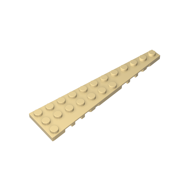 12x3 wedge plate (right)