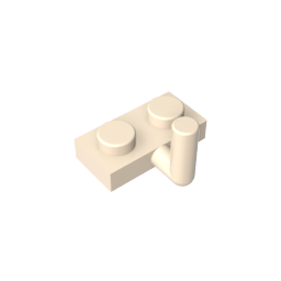 Plate Special 1 x 2 with Arm Up [Horizontal Arm 6mm]-MyGobricks