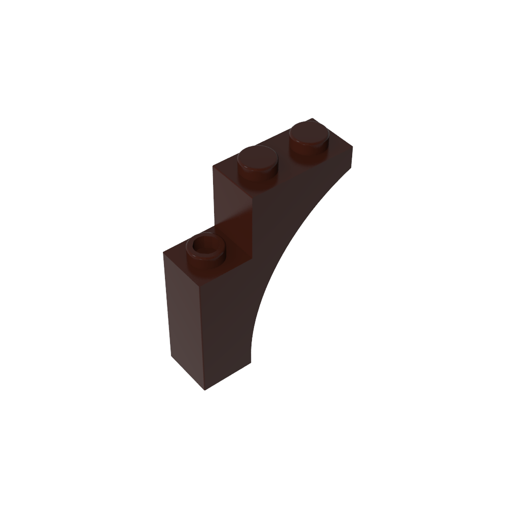 Brick Arch 1 x 3 x 3 [Gothic]-MyGobricks
